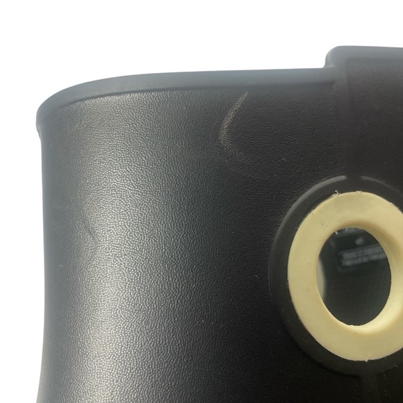 CROCS Black Winter Rain Boots Ankle Height Waterproof - Picture 8 of 9